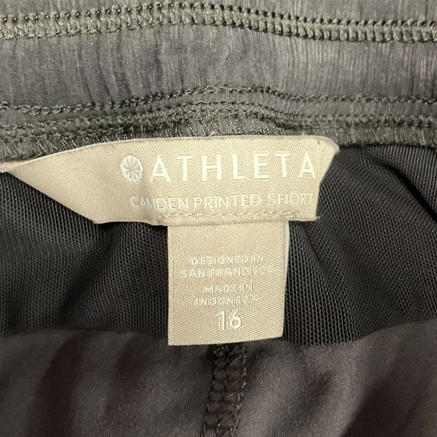 Athletic Shorts By Athleta In Grey, Size: 1x