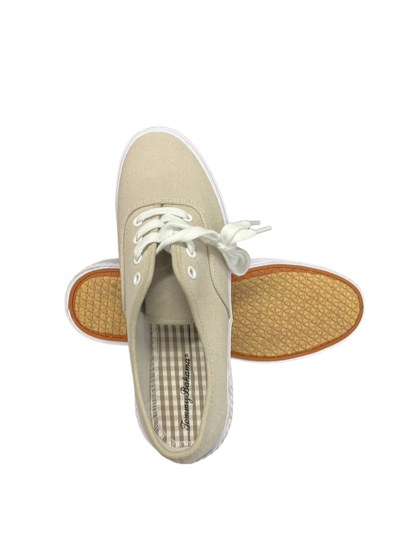 Shoes Sneakers Platform By Tommy Bahama In Beige, Size: 9.5