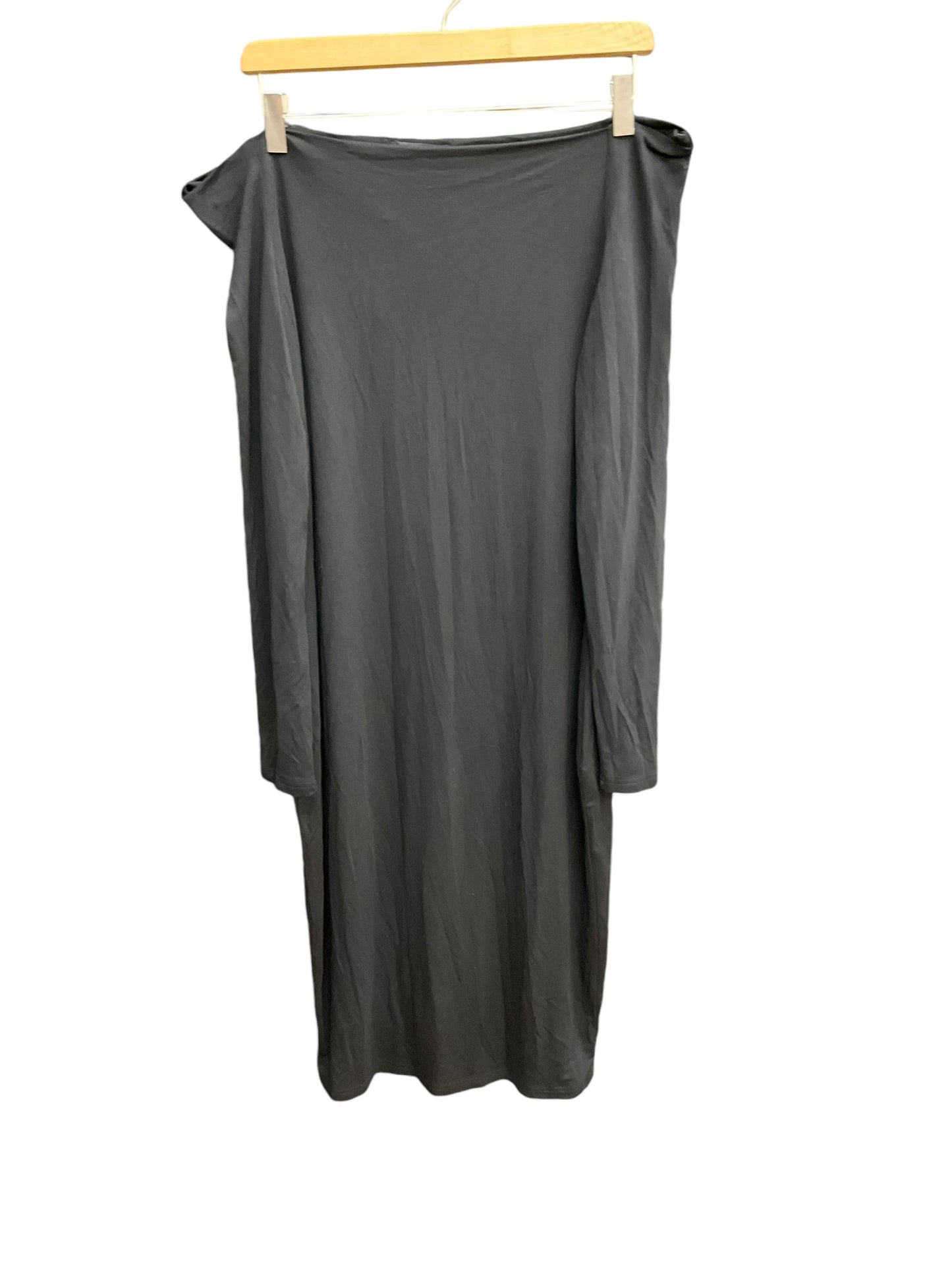 Top Long Sleeve Basic By Clothes Mentor In Black, Size: Xl