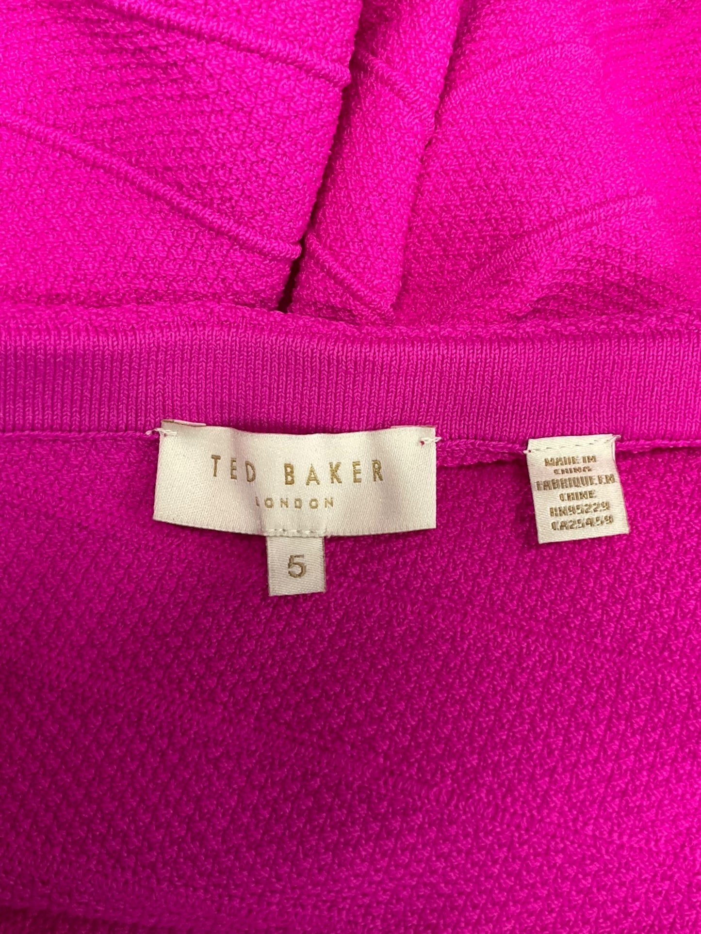 Dress Casual Short By Ted Baker In Pink, Size: L