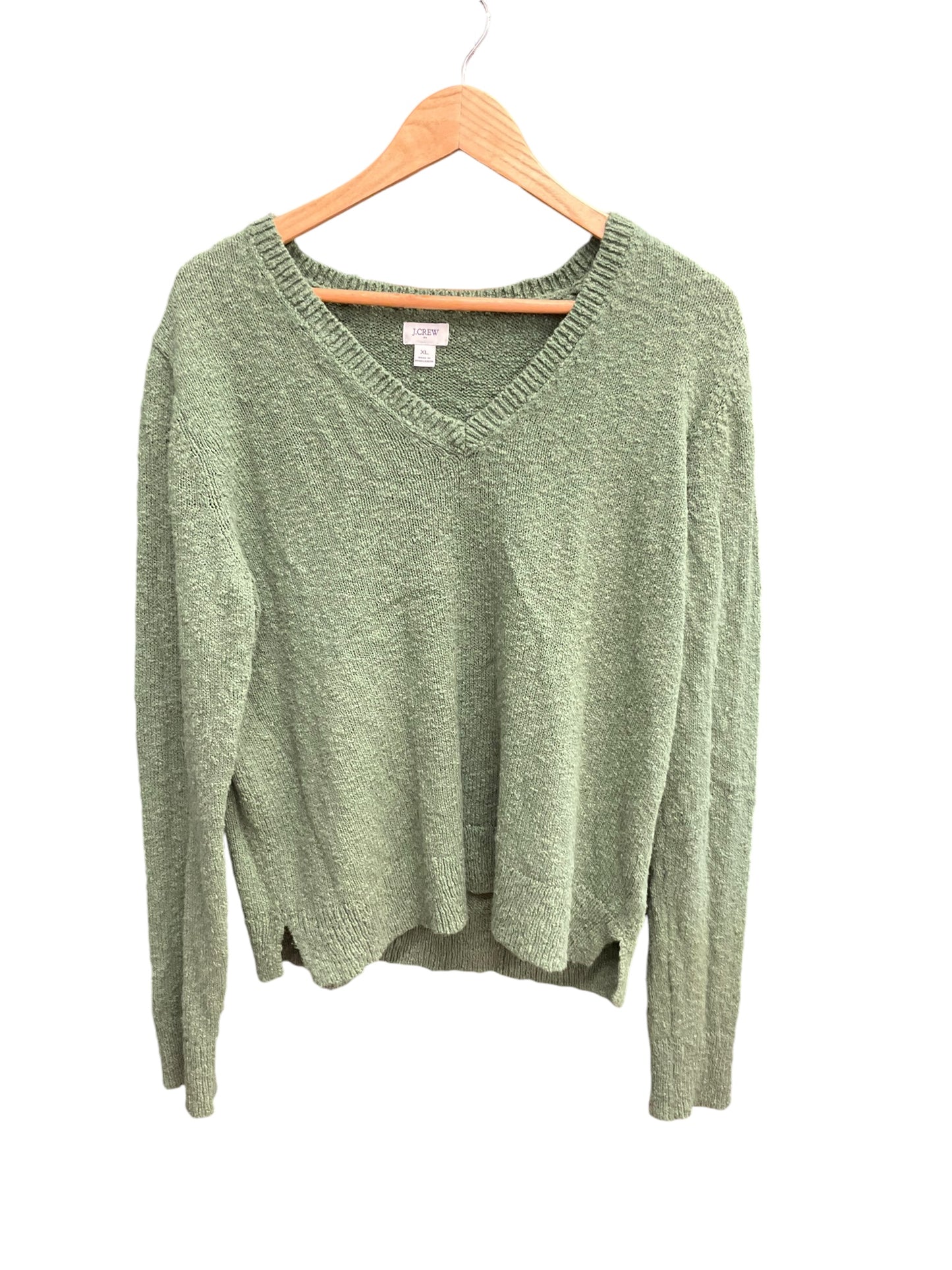 Sweater By J. Crew In Green, Size: Xl