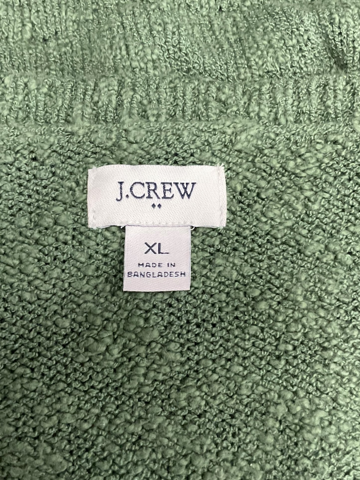 Sweater By J. Crew In Green, Size: Xl