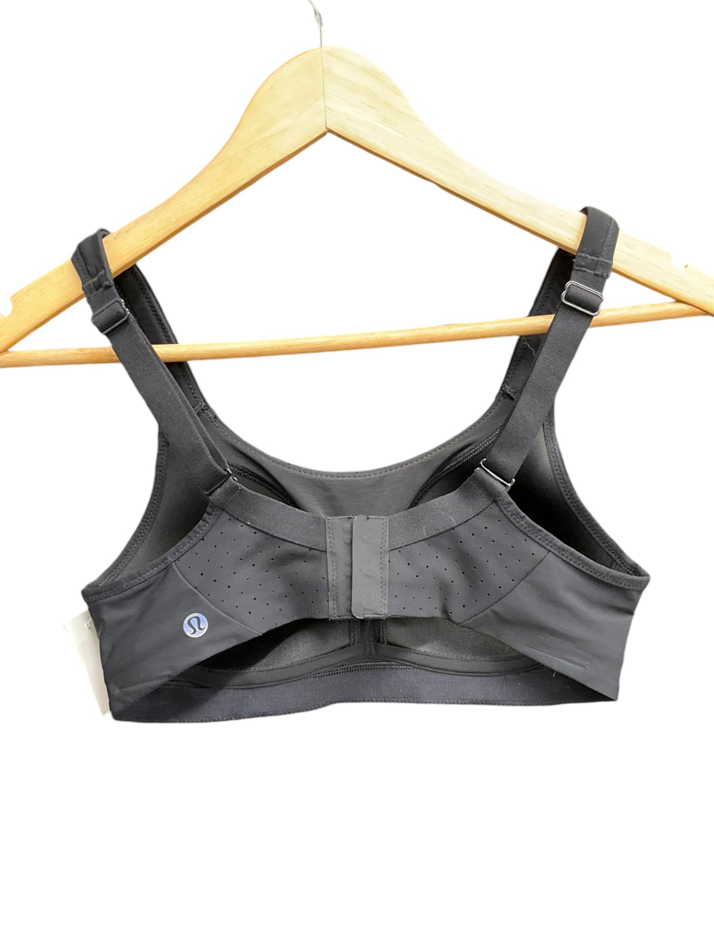 Athletic Bra By Lululemon In Black, Size: Xs