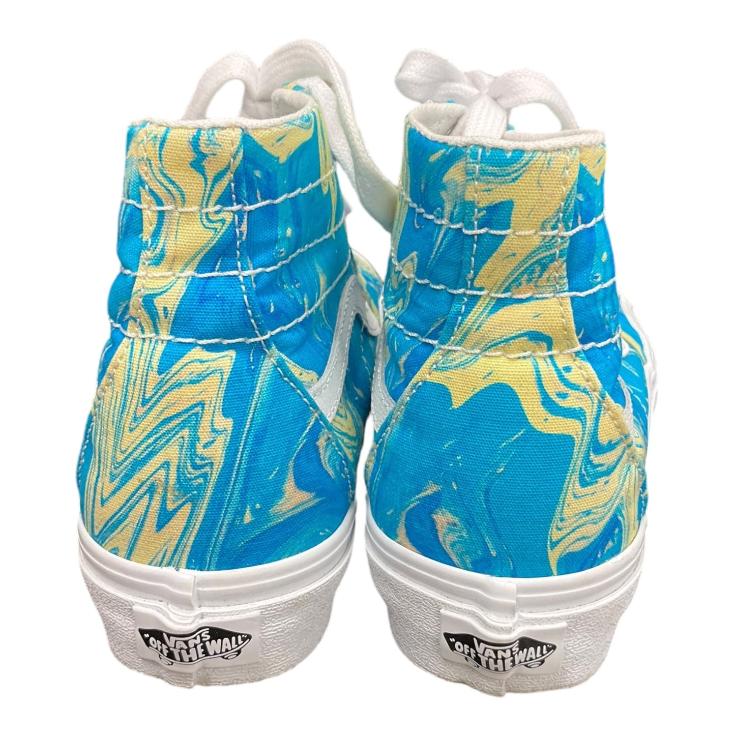 Shoes Sneakers Platform By Vans In Multi-colored, Size: 7