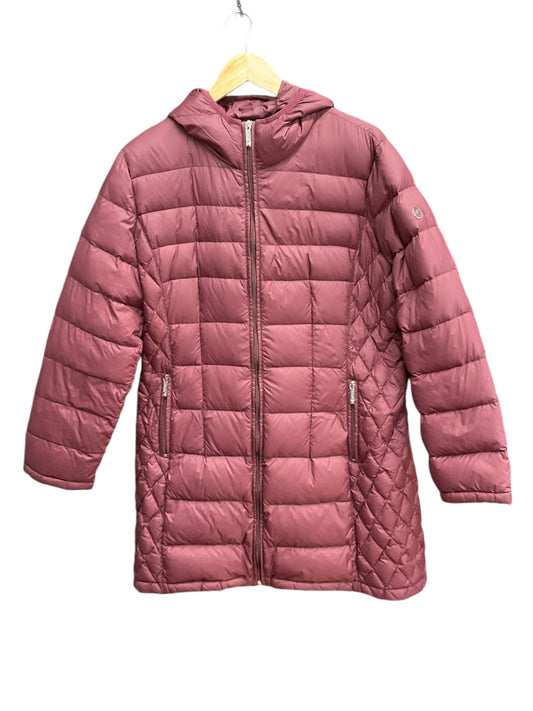 Coat Puffer & Quilted By Michael By Michael Kors In Red, Size: Xl