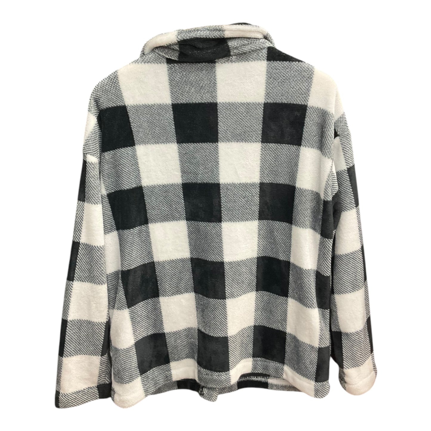 Jacket Shirt By Clothes Mentor In Plaid Pattern, Size: M