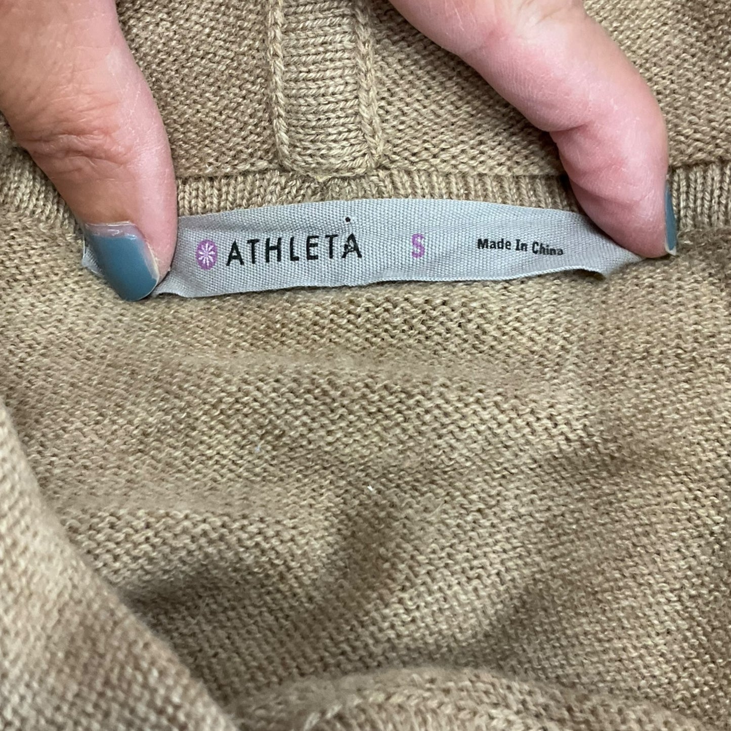 Sweater By Athleta In Tan, Size: S