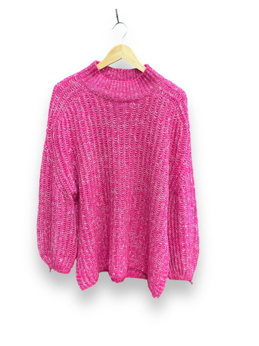 Sweater By Pilcro In Pink, Size: M