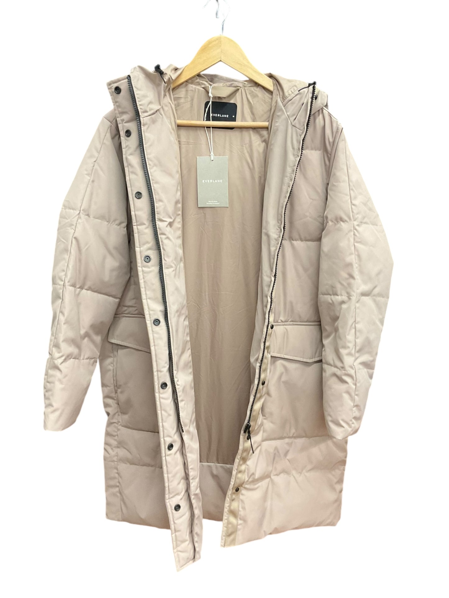 Coat Parka By Everlane In Beige, Size: M