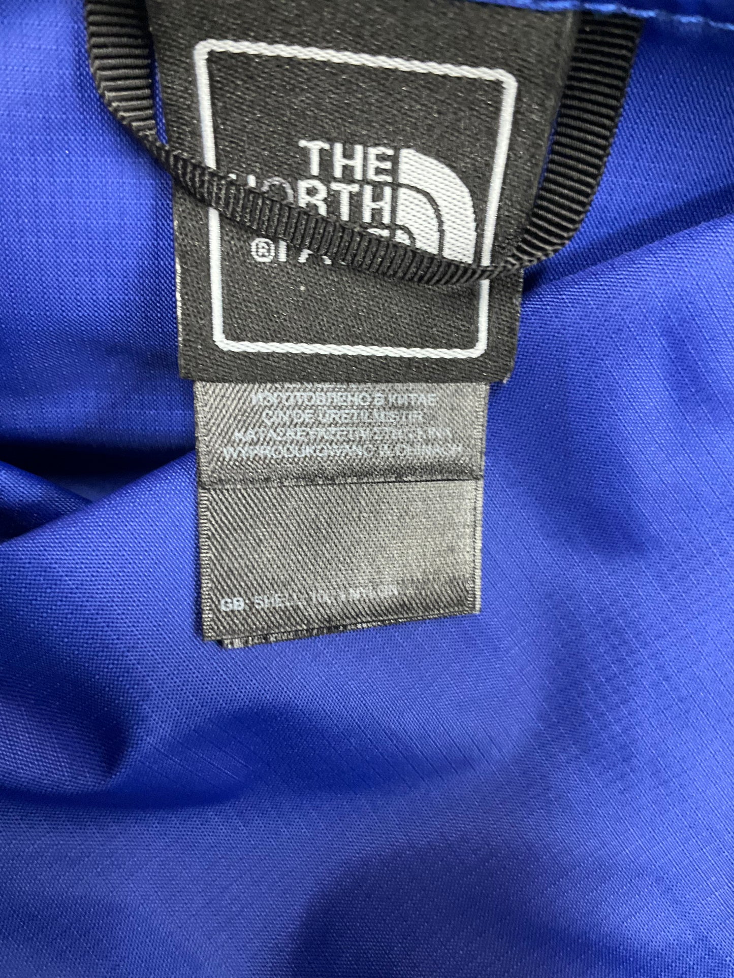 Jacket Windbreaker By The North Face In Blue, Size: S