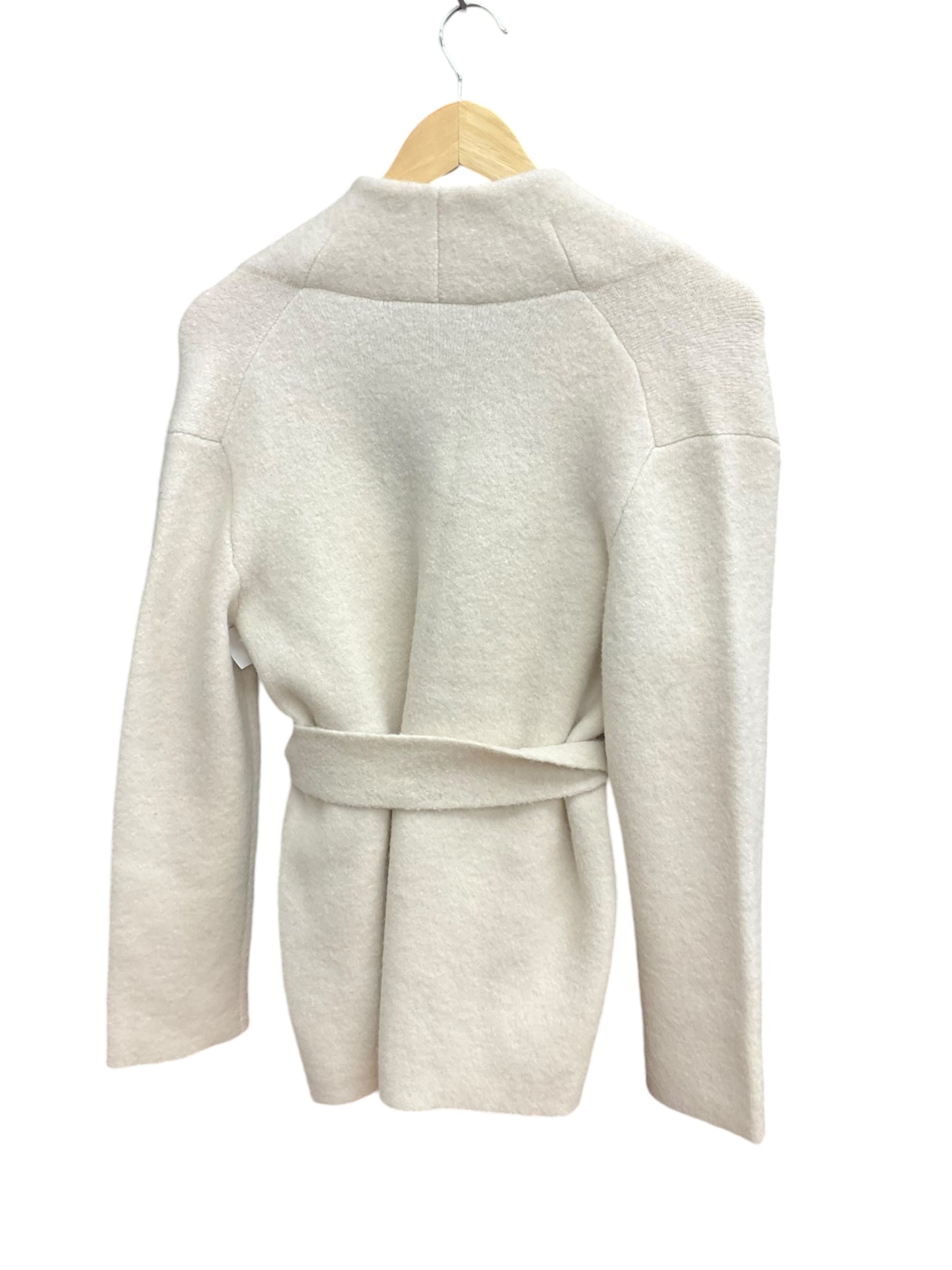 Sweater Cardigan By Vince In Cream, Size: Xs