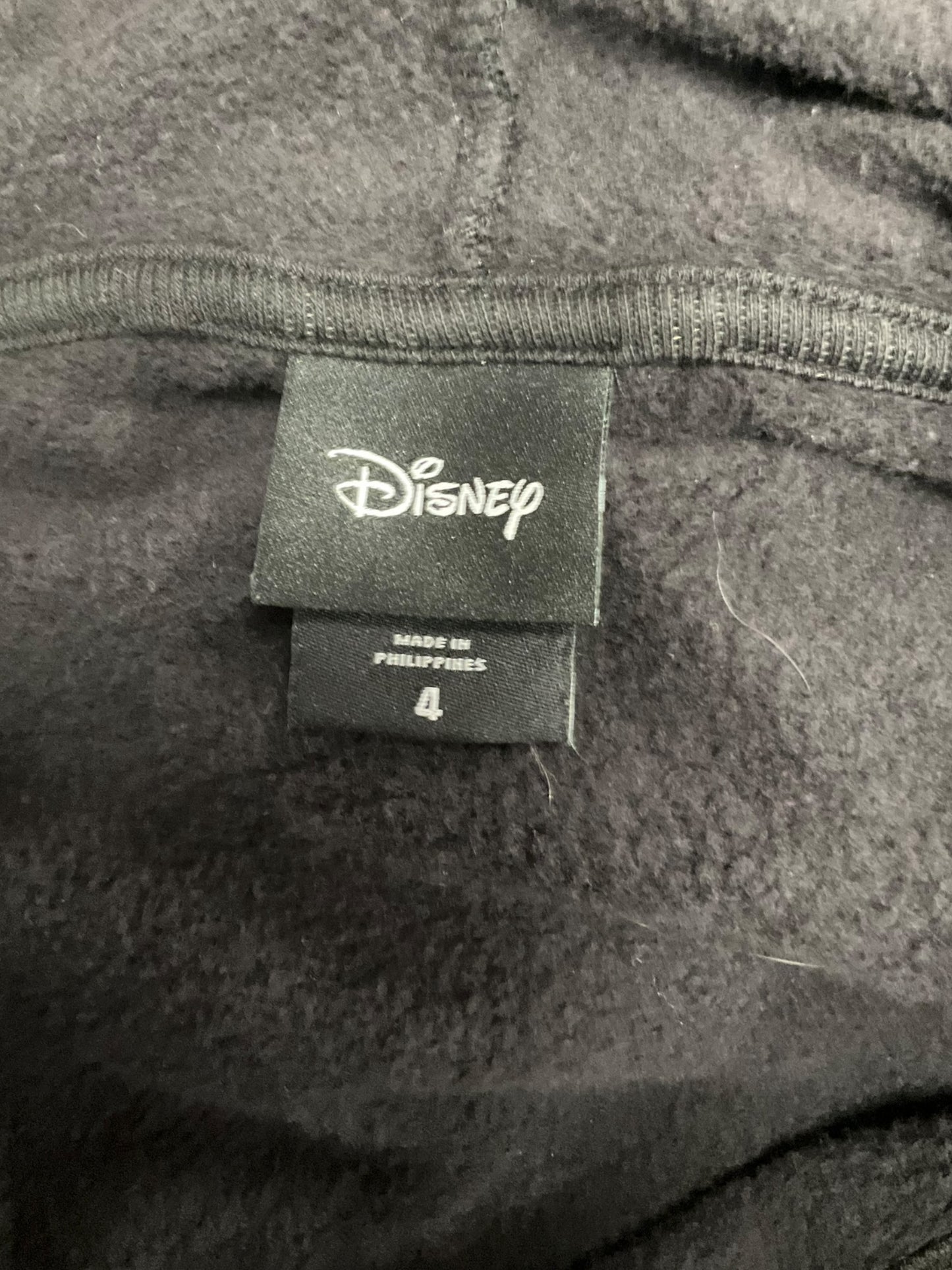 Sweatshirt Hoodie By Disney Store In Black, Size: 4x