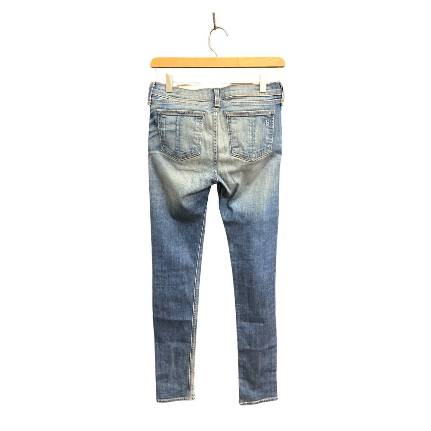 Jeans Skinny By Rag & Bones Jeans In Blue Denim, Size: 2