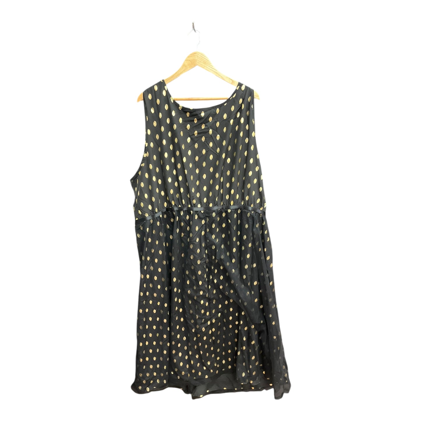 Dress Casual Midi By Cme In Polkadot Pattern, Size: 4x