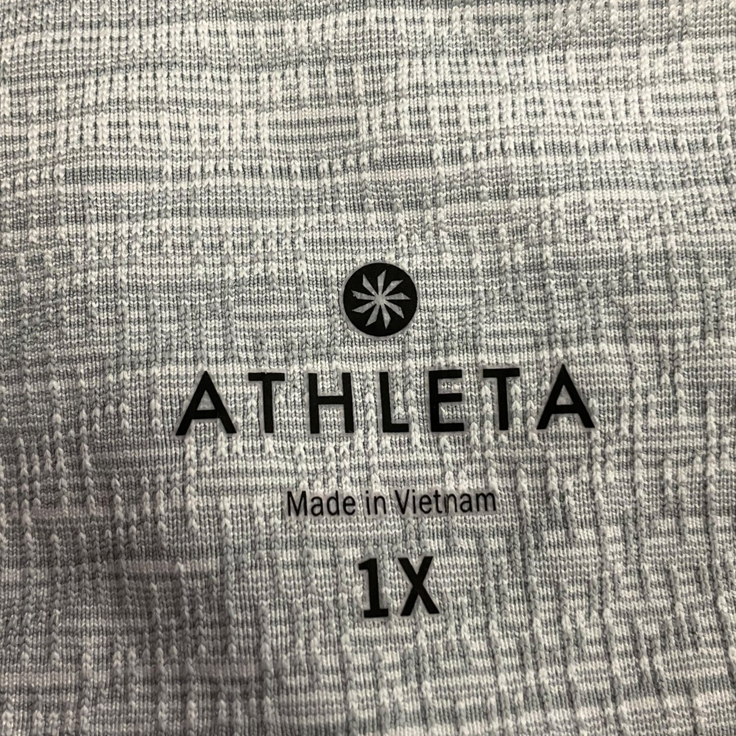 Athletic Leggings By Athleta In Grey, Size: 1x