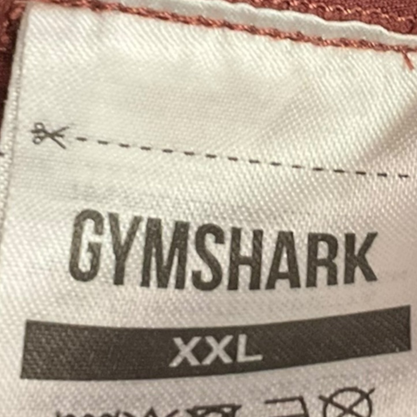 Athletic Leggings By Gym Shark In Red, Size: Xxl