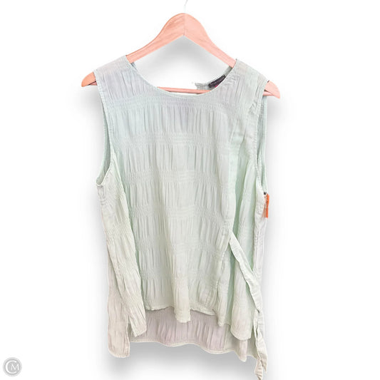 Tunic Sleeveless By Vince Camuto In Green, Size: L