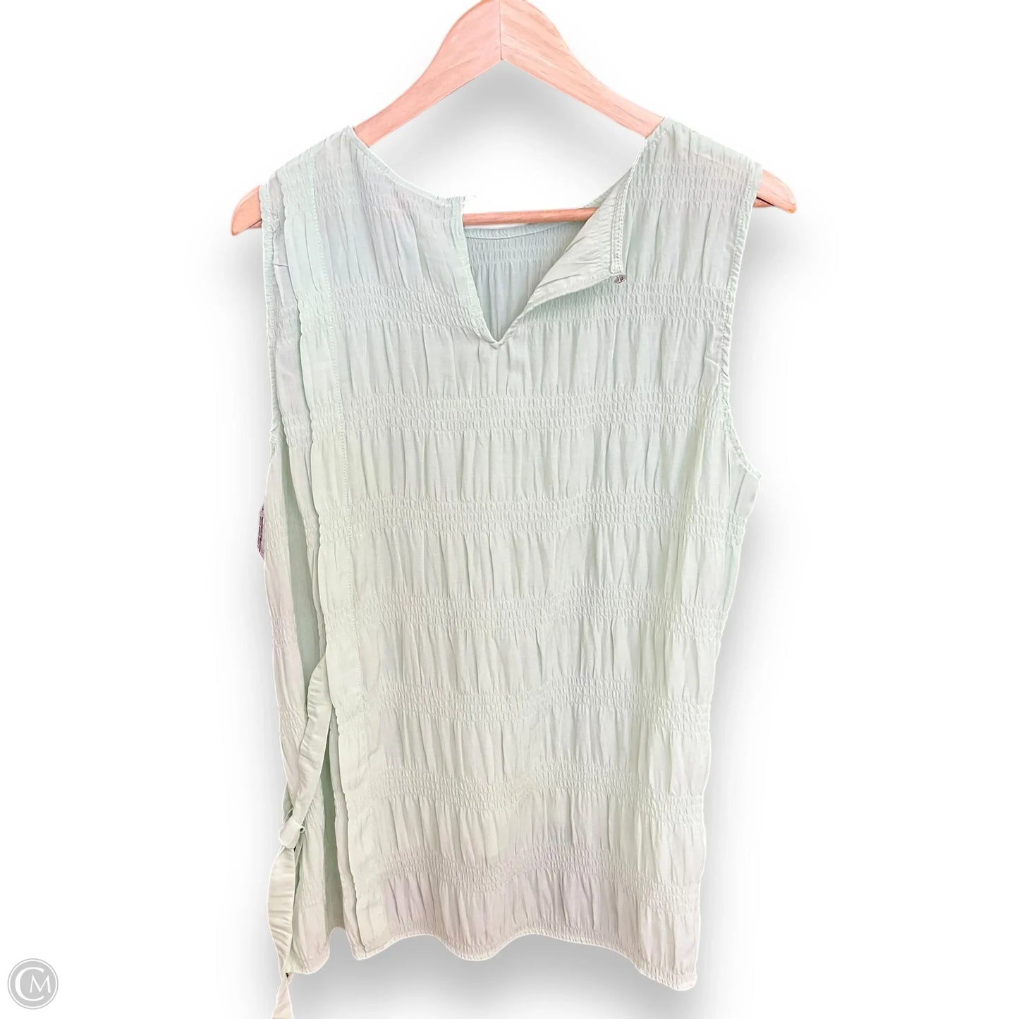 Tunic Sleeveless By Vince Camuto In Green, Size: L