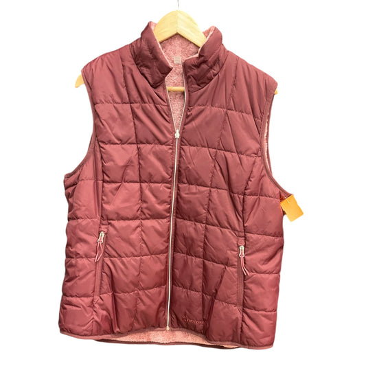 Vest Puffer & Quilted By Free Country In Red, Size: Xl