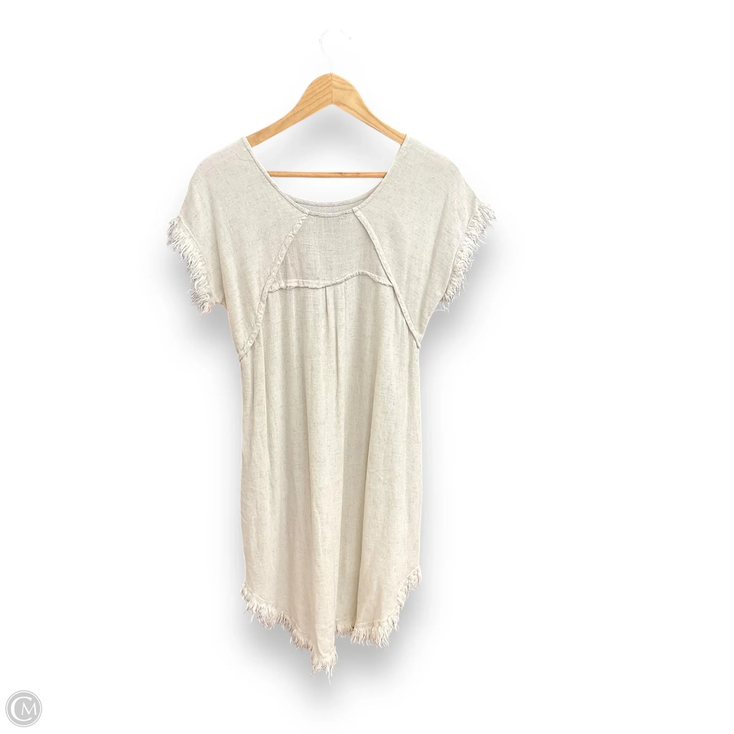 Dress Casual Short By Chelsea And Theodore In Cream, Size: S