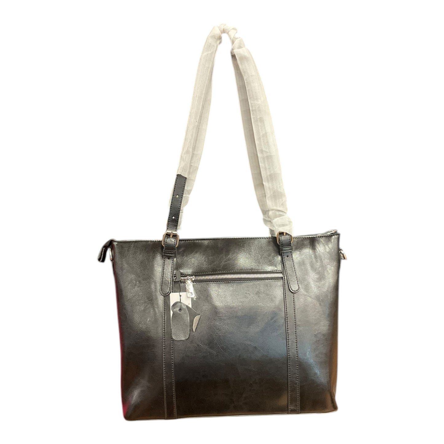 Tote Leather By Cme, Size: Large