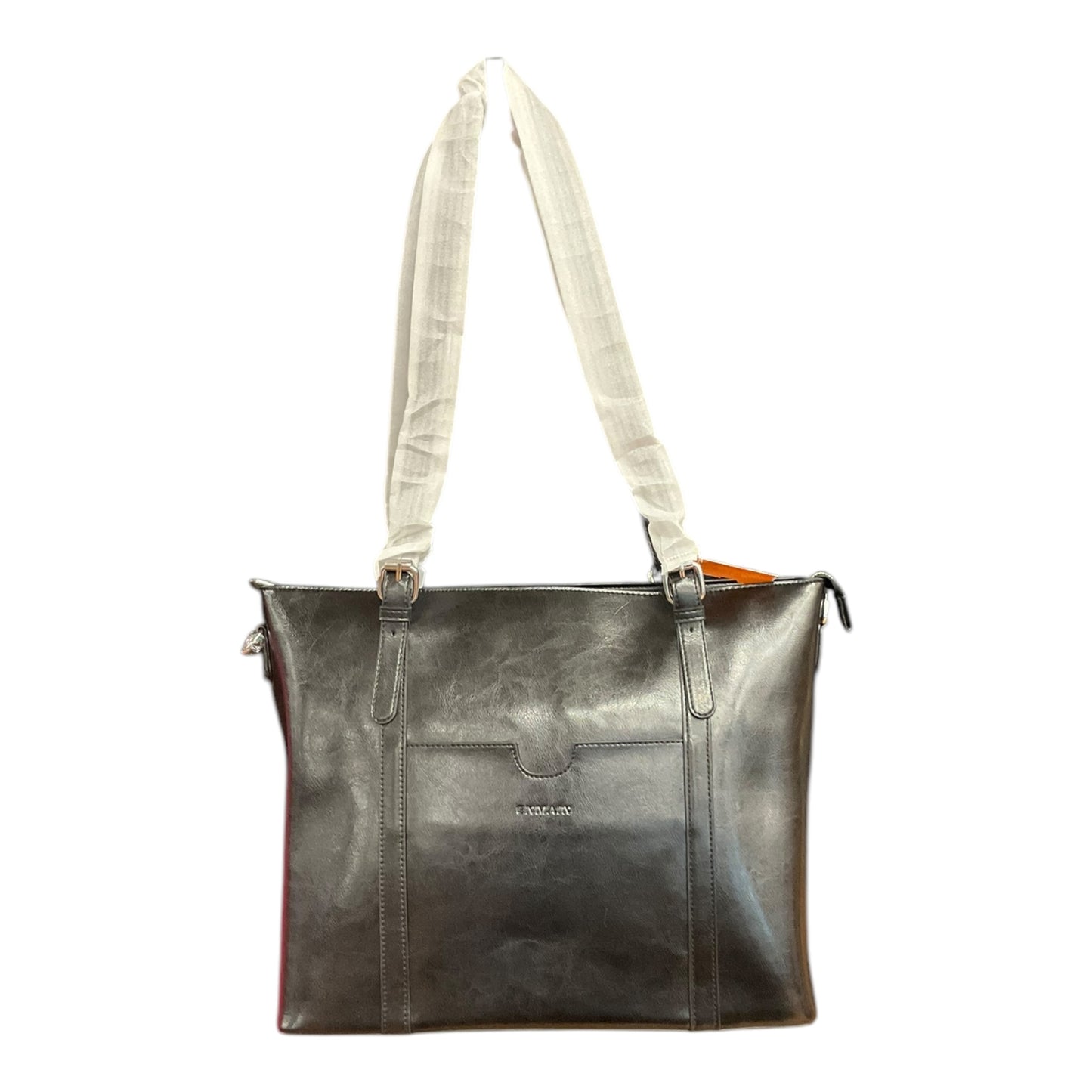 Tote Leather By Cme, Size: Large