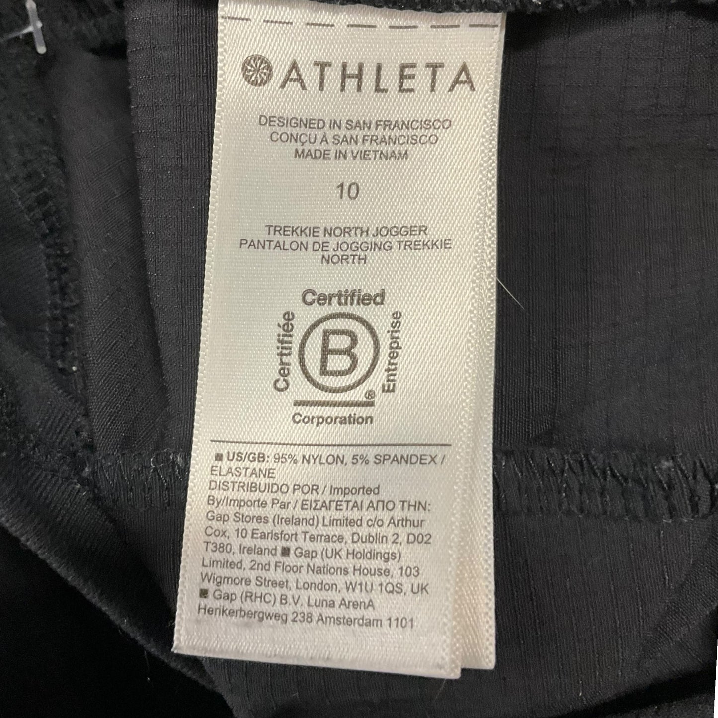 Athletic Pants By Athleta In Black, Size: M