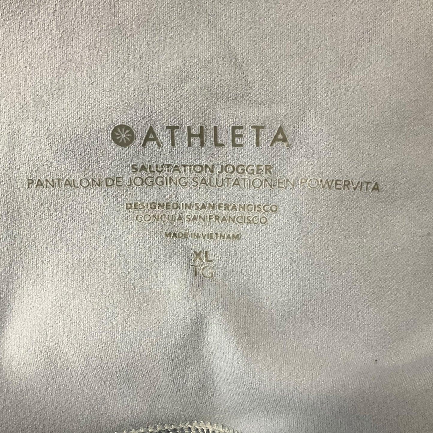 Athletic Pants By Athleta In Grey, Size: Xl