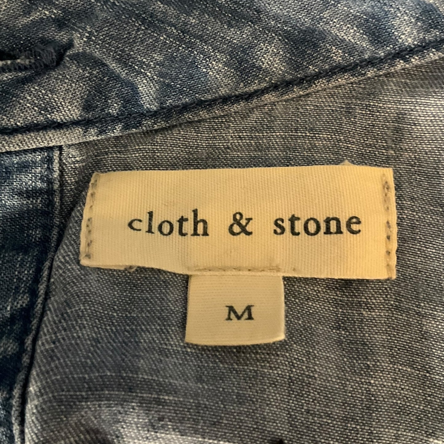 Top Long Sleeve By Cloth & Stone In Blue, Size: M