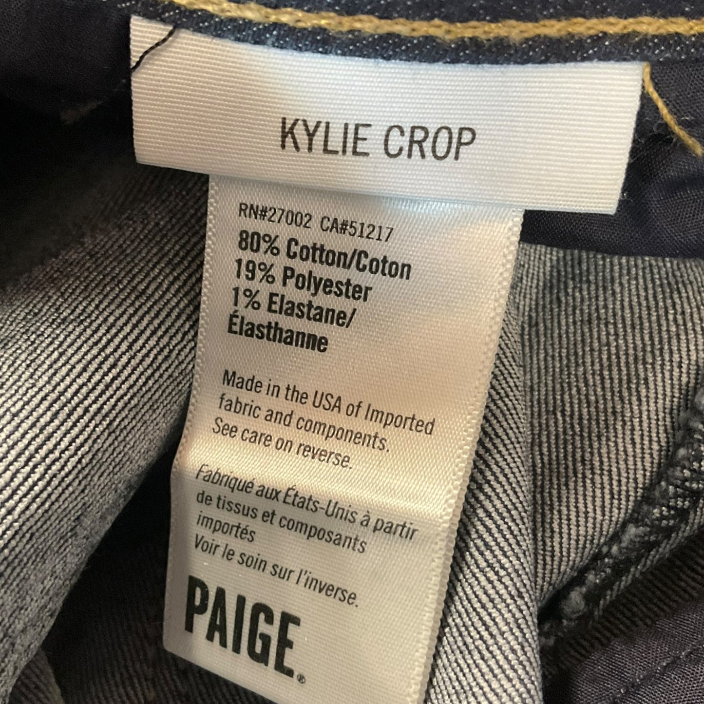 Jeans Boyfriend By Paige In Blue Denim, Size: 14