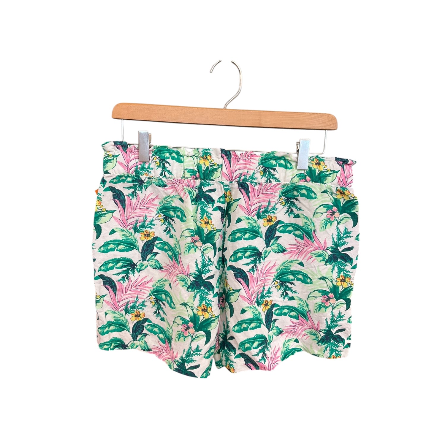 Shorts By Loft In Tropical Print, Size: 6