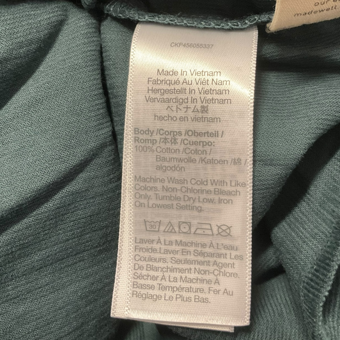 Top Long Sleeve By Madewell  Size: L