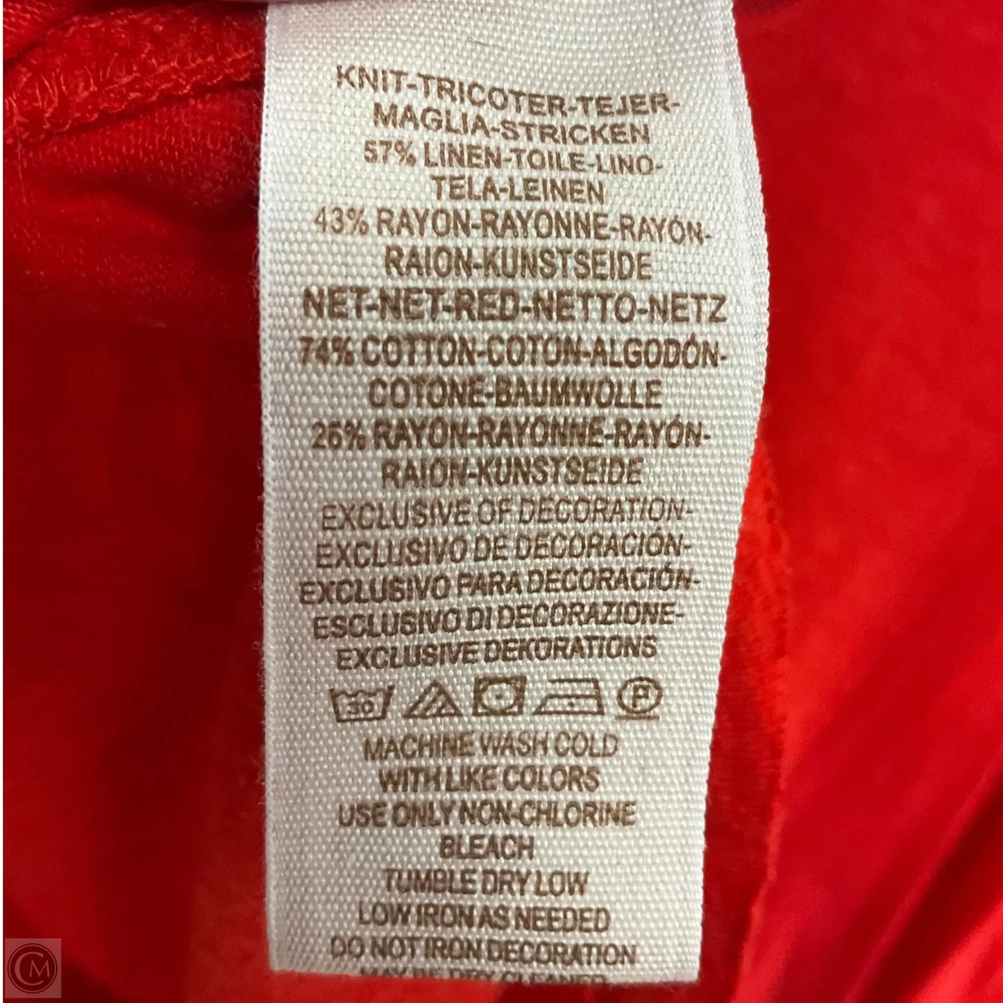 Top Sleeveless By Free People In Red, Size: L