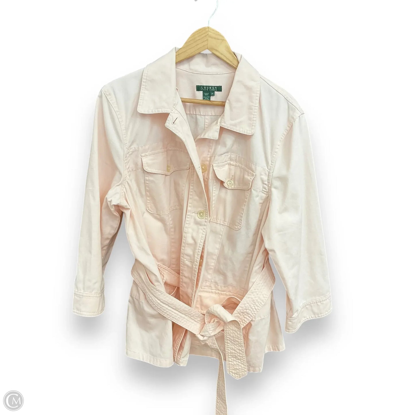 Jacket Other By Ralph Lauren In Peach, Size: 2x