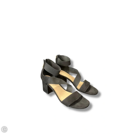 Sandals Heels Block By Liz Claiborne In Black, Size: 9