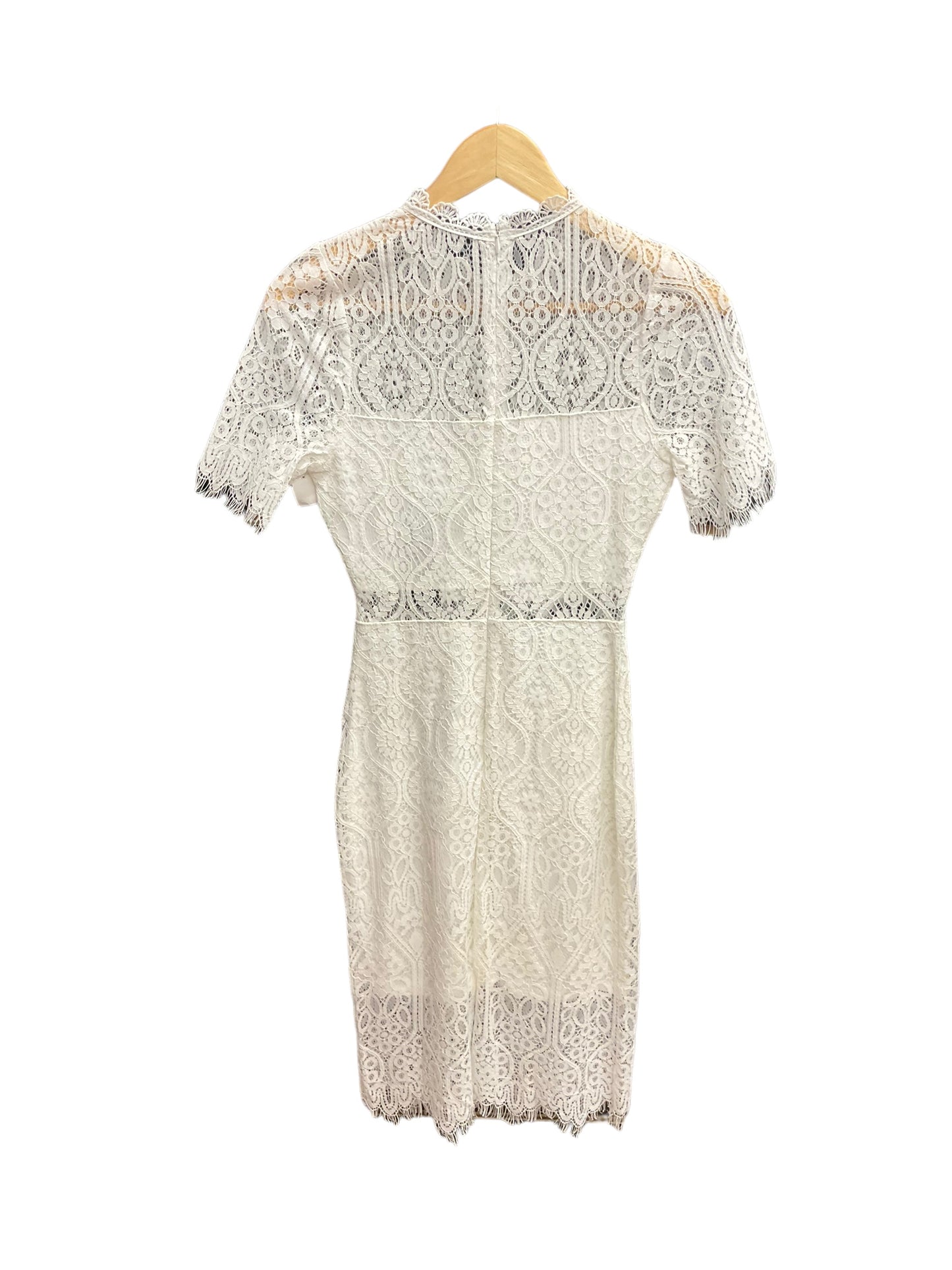 Dress Party Midi By Lulus In White, Size: Xs