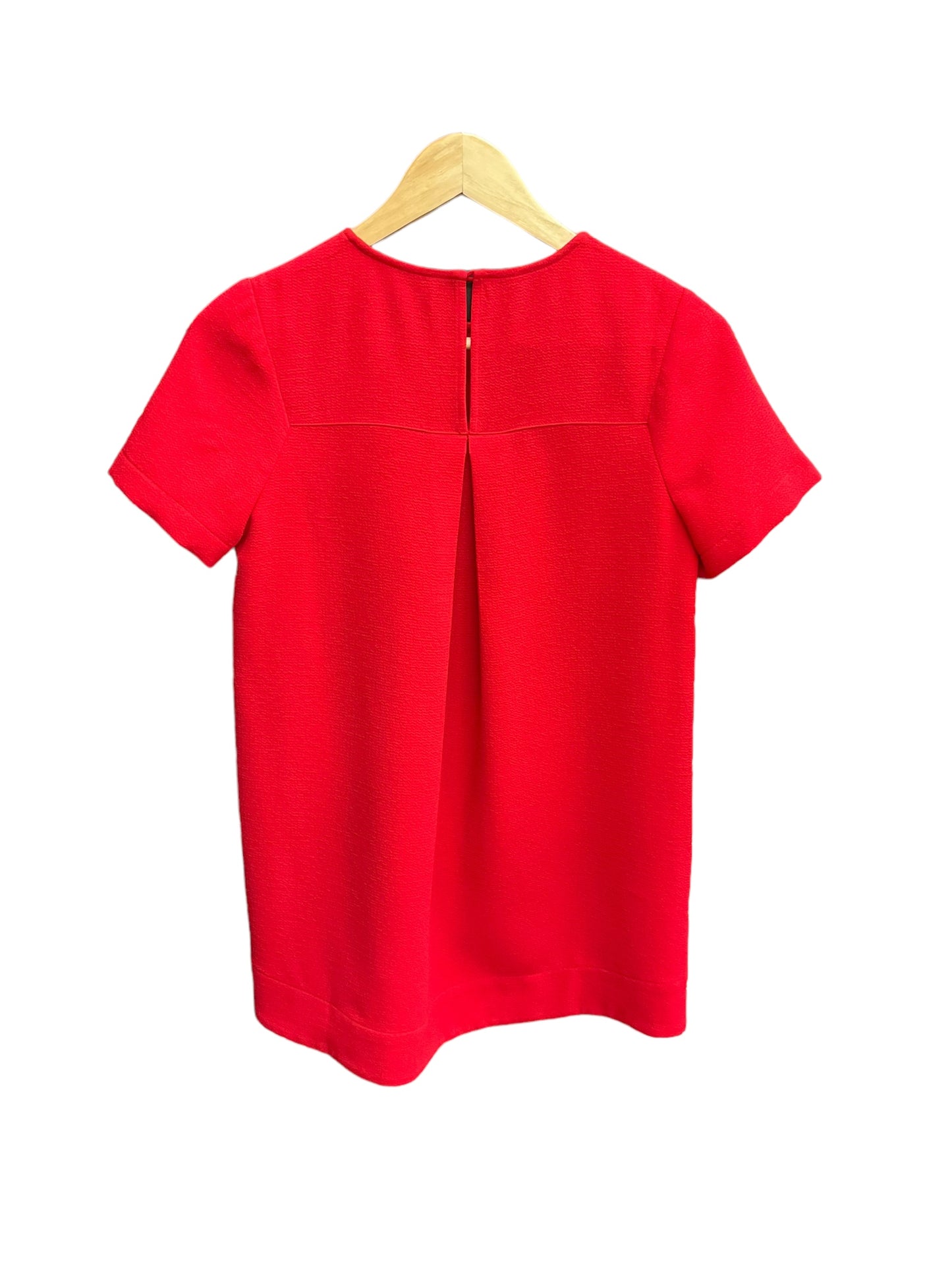 Red Top Short Sleeve Madewell, Size Xs