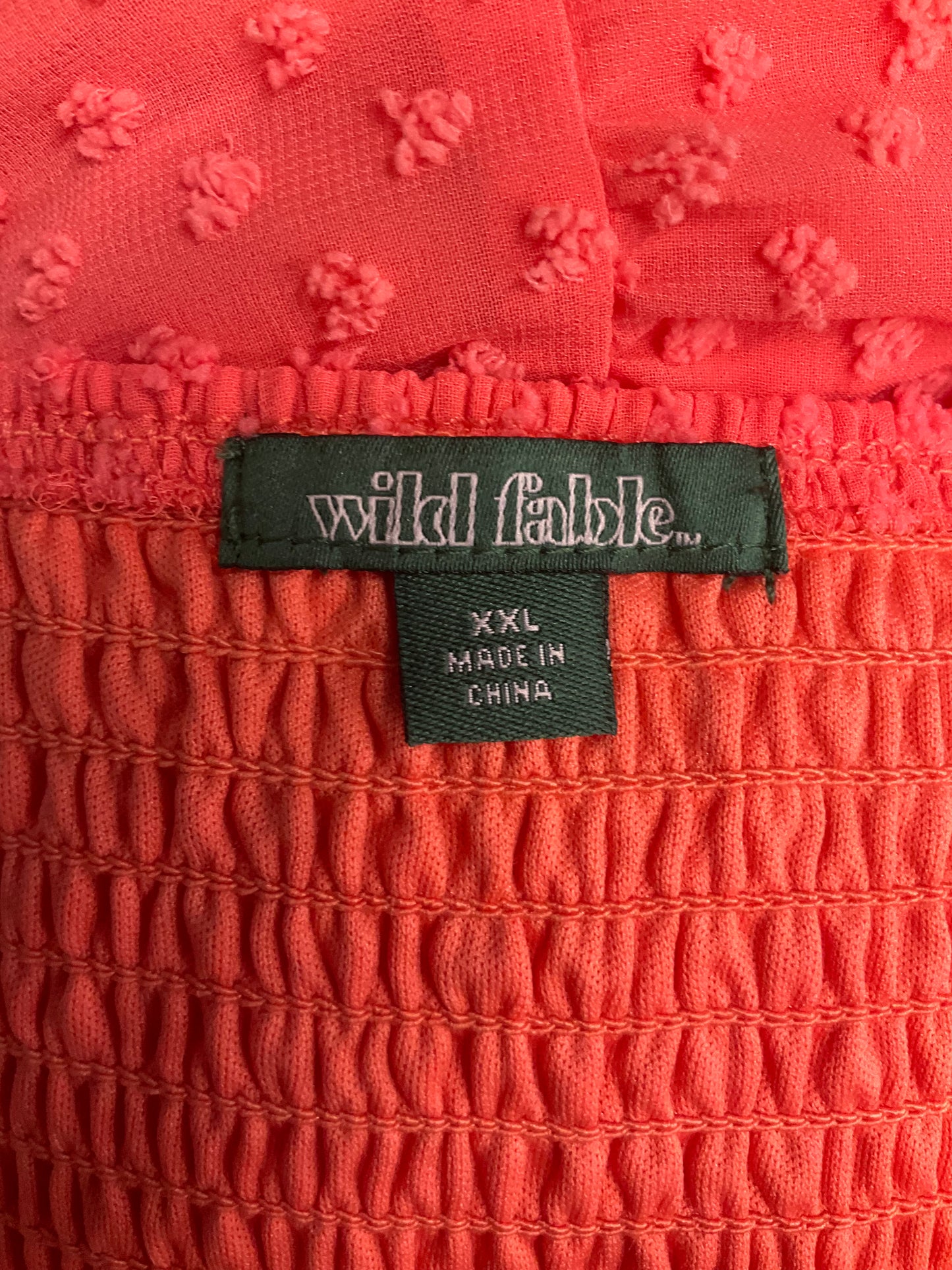 Pink Dress Sleeveless Wild Fable, Size XXl