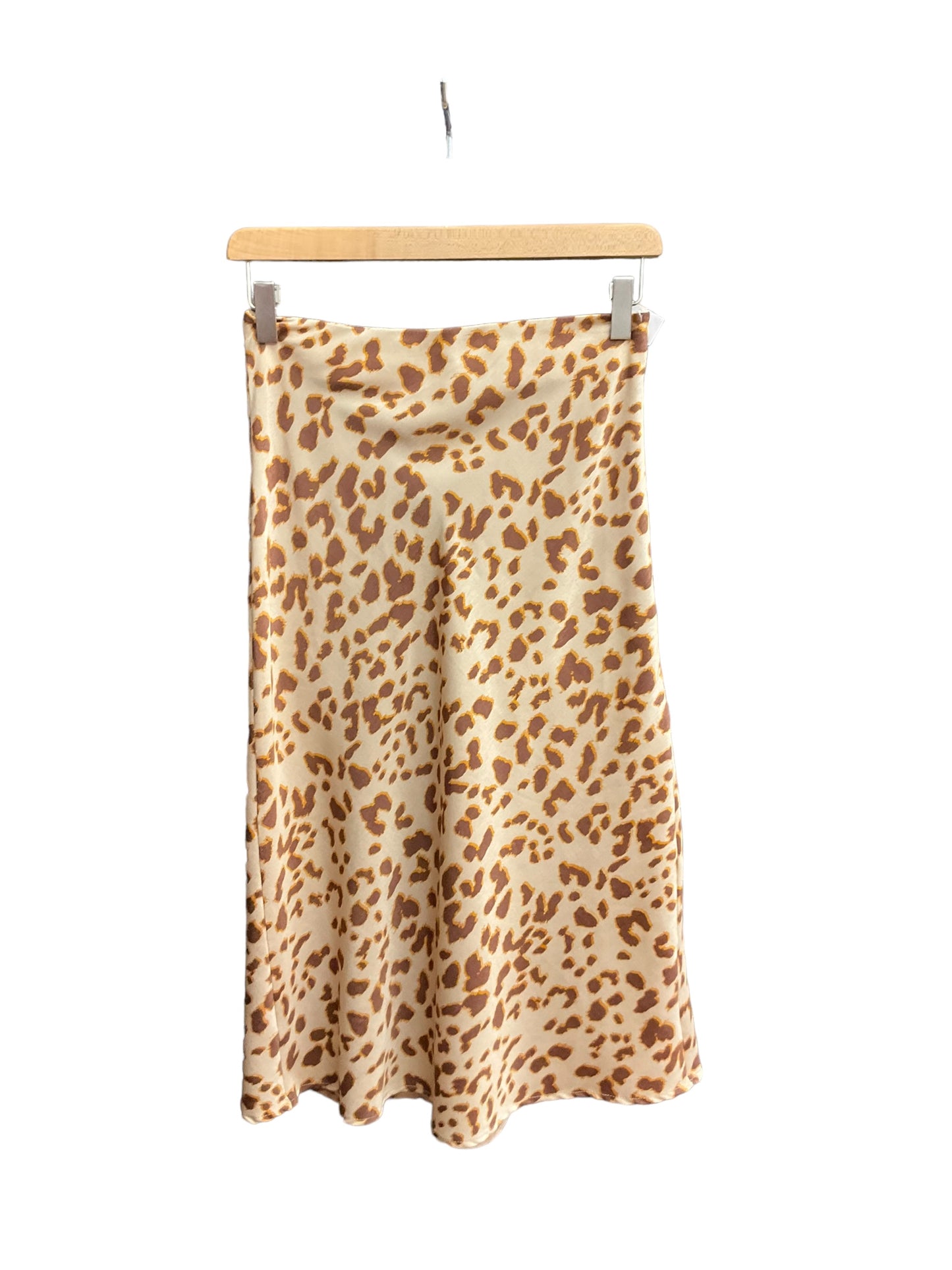 Skirt Midi By By Together In Animal Print, Size: 4