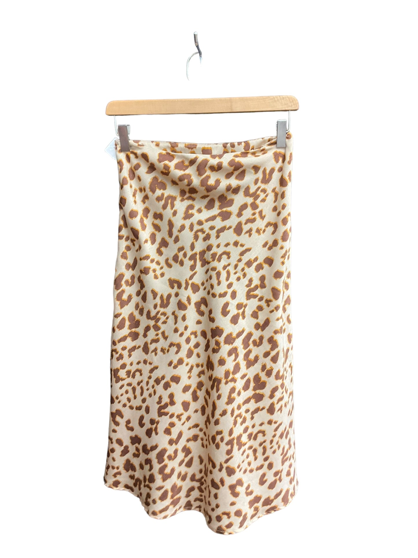 Skirt Midi By By Together In Animal Print, Size: 4