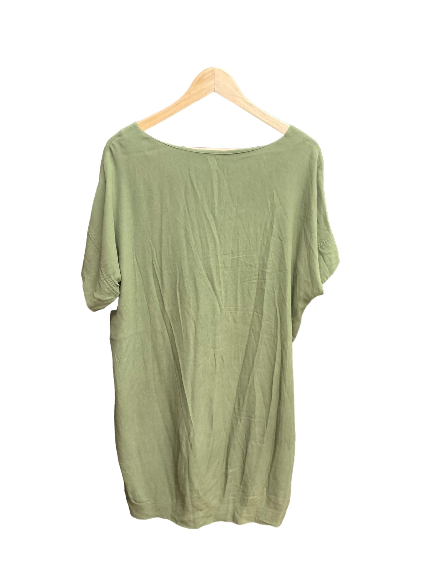 Dress Casual Midi By Madewell In Green, Size: L