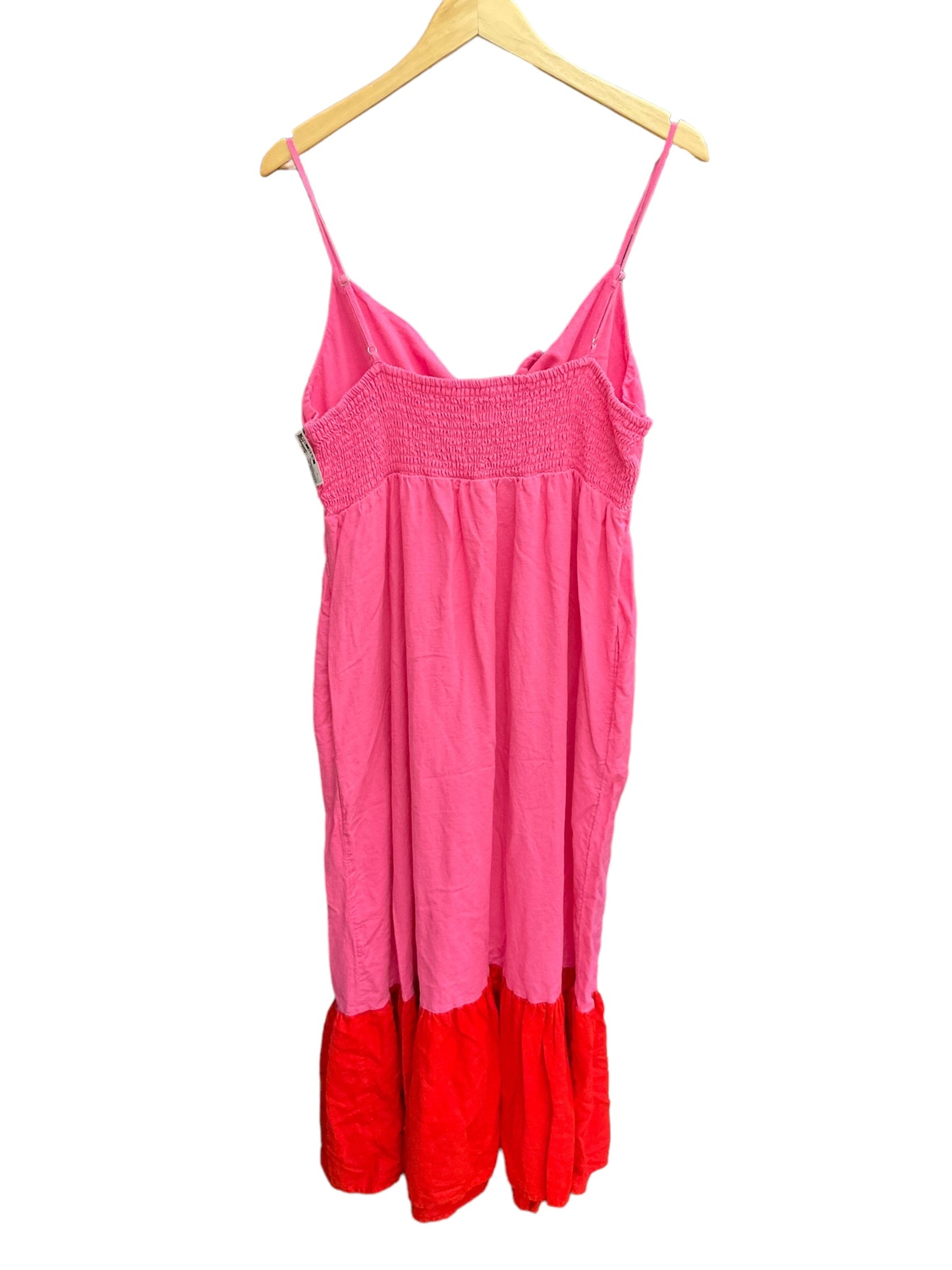 Pink & Red Dress Casual Maxi Target-designer, Size Xl