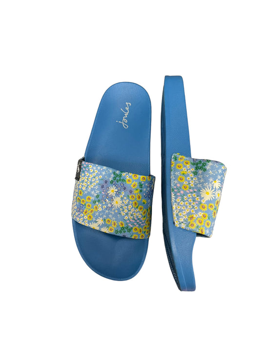 Floral Print Sandals Flats Joules, Size 7
