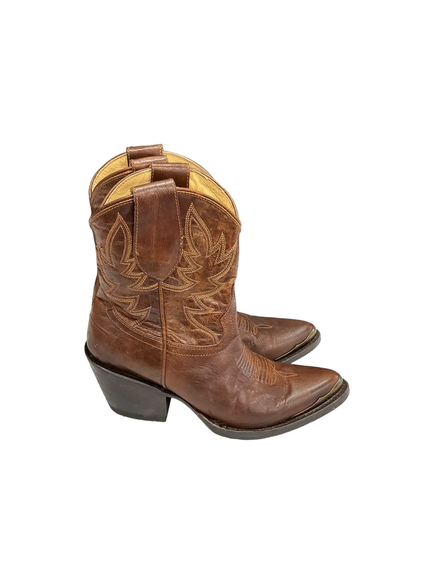 Brown Boots Western Clothes Mentor, Size 6