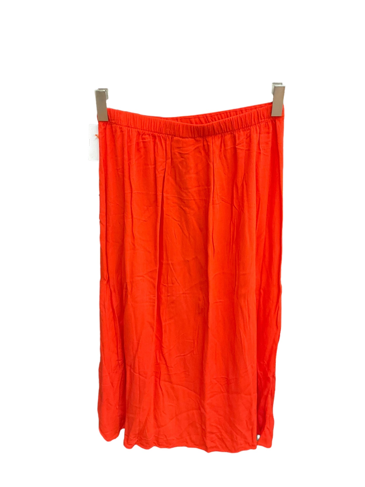 Orange Skirt Midi Knox Rose, Size Xs