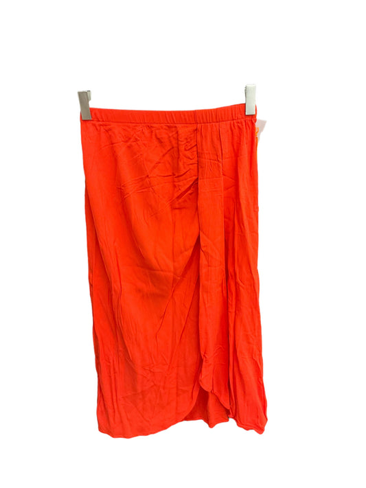 Orange Skirt Midi Knox Rose, Size Xs
