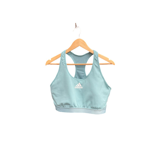 Athletic Bra By Adidas In Teal, Size: 2x