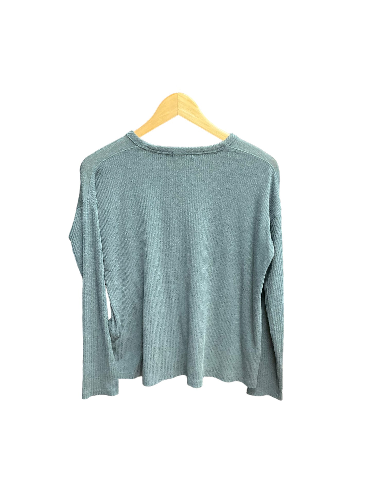 Top Long Sleeve By Rag And Bone In Blue, Size: S