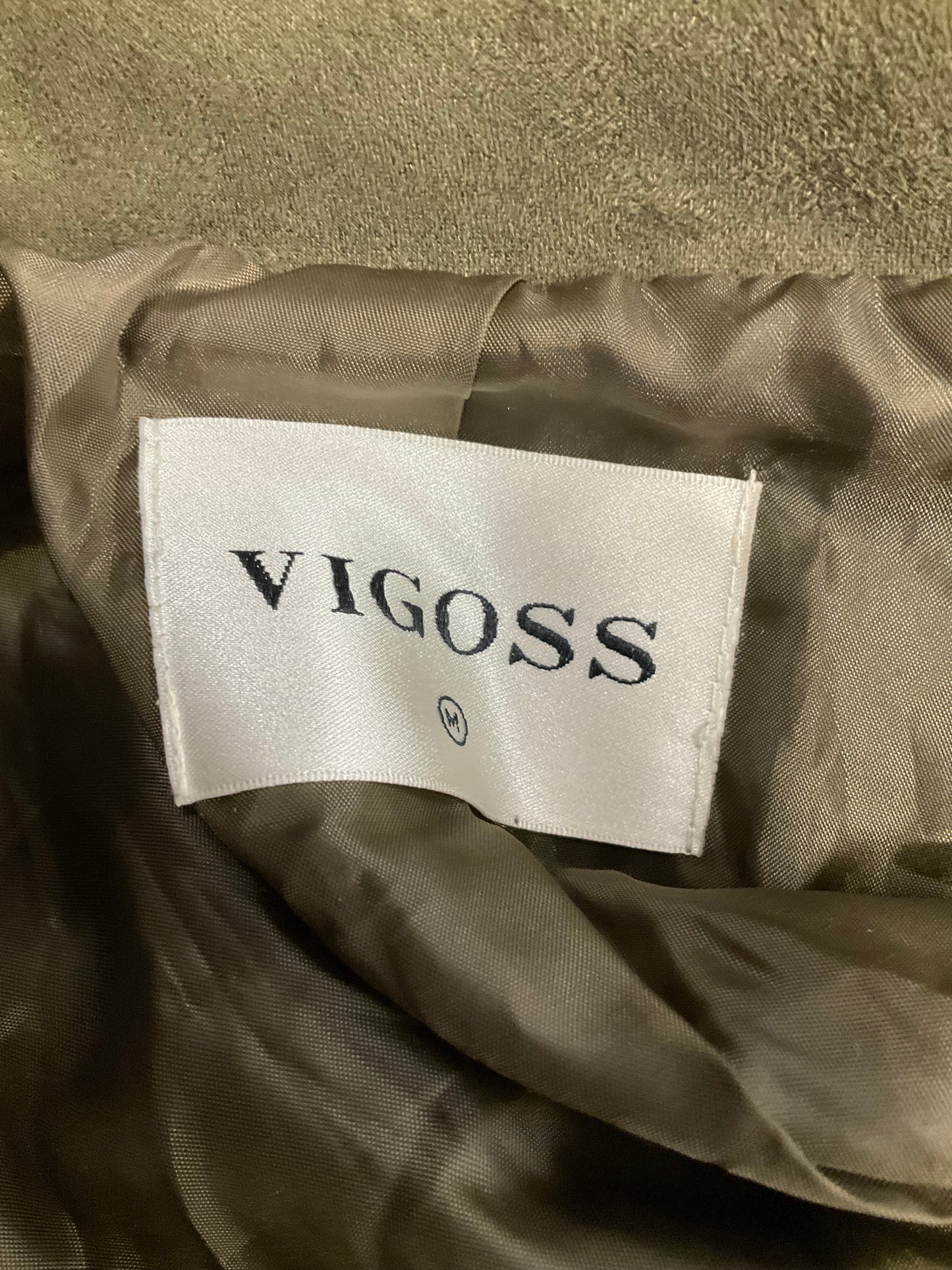 Green Jacket Moto Vigoss, Size M