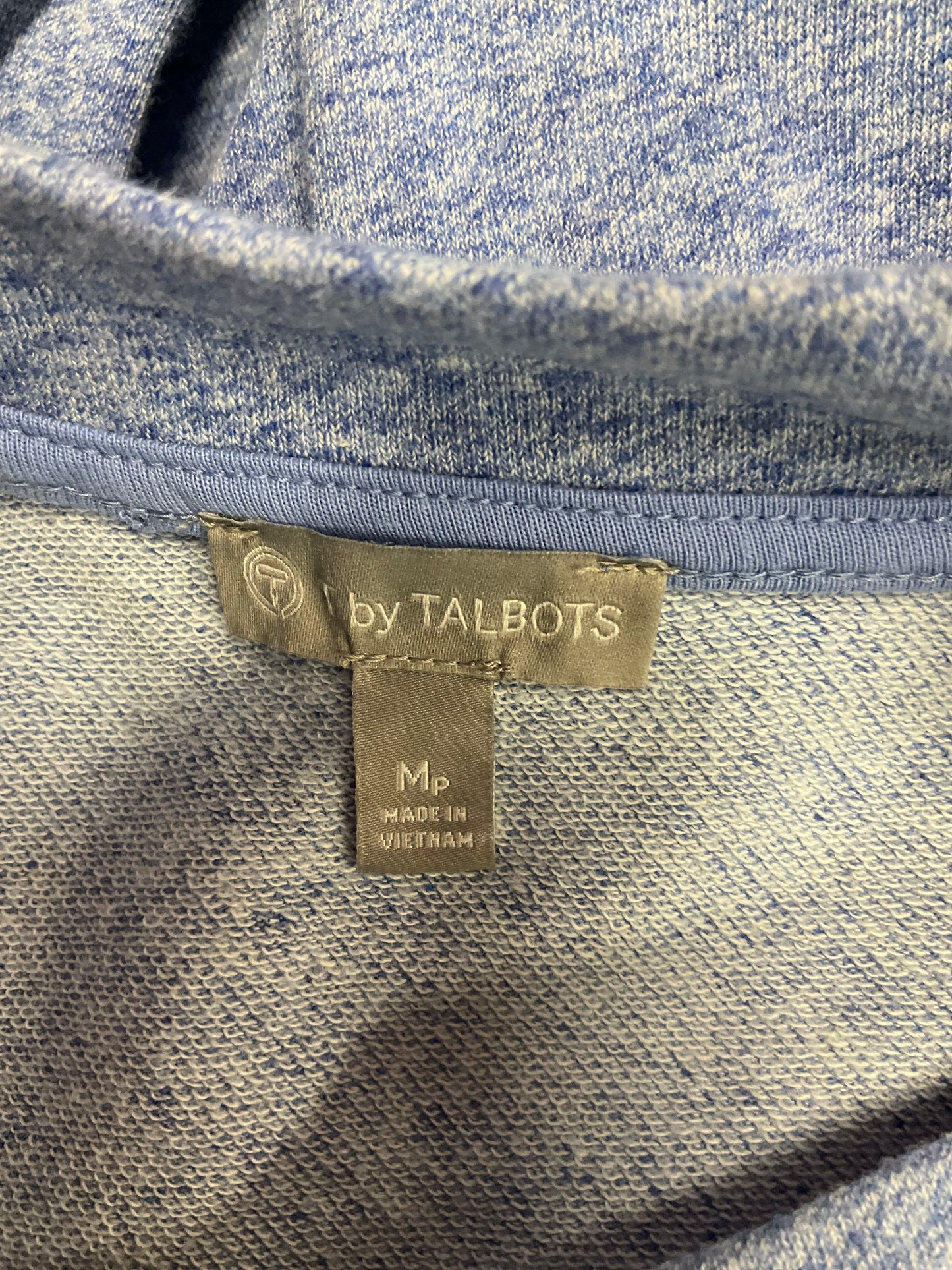 Athletic Jacket By Talbots In Blue, Size: M